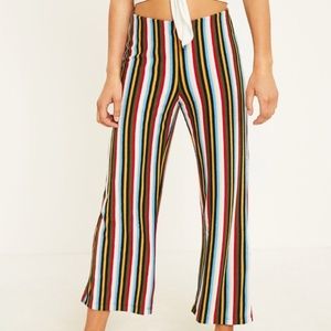 Urban Outfitters Multi Colored Striped Pants